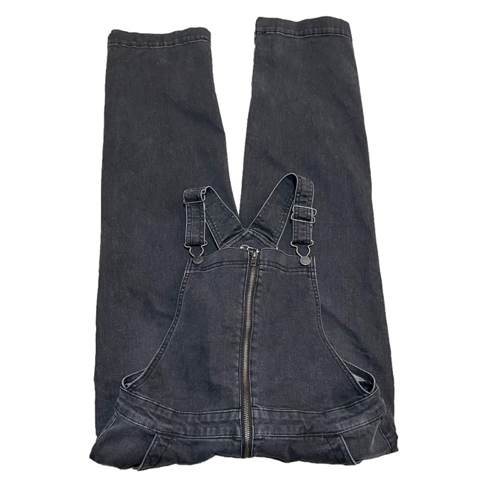 Art Class Black Denim Overalls Girls Sz L